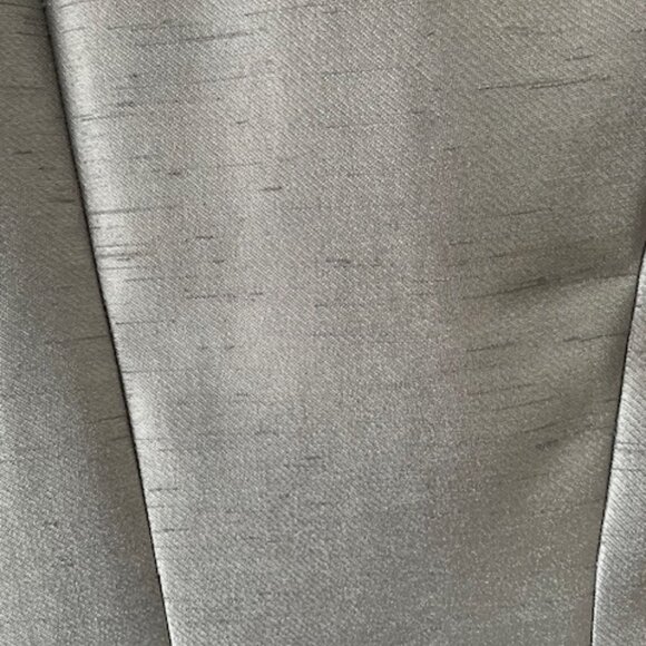 Jacques Vert VTG Jacket -metallic Gray -cropped tailord - Size 10 - Picture 6 of 9